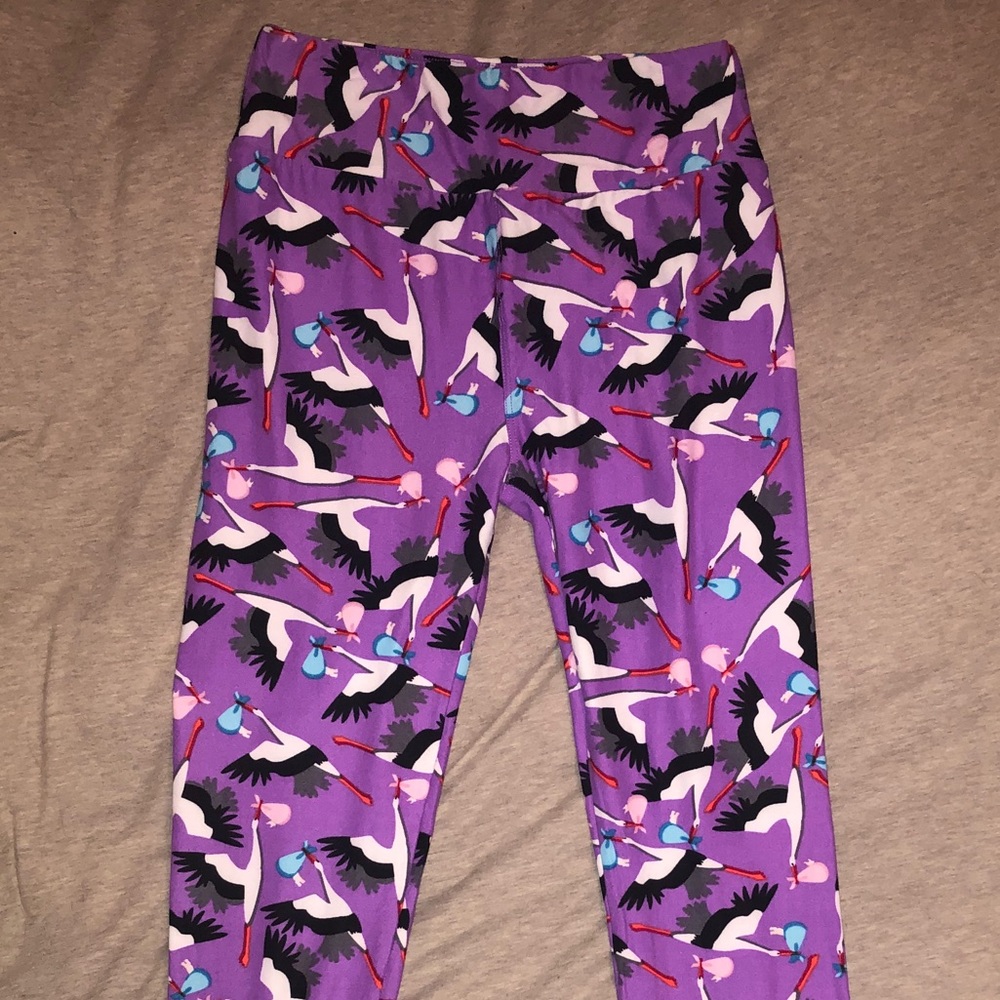 LulaRoe stork leggings